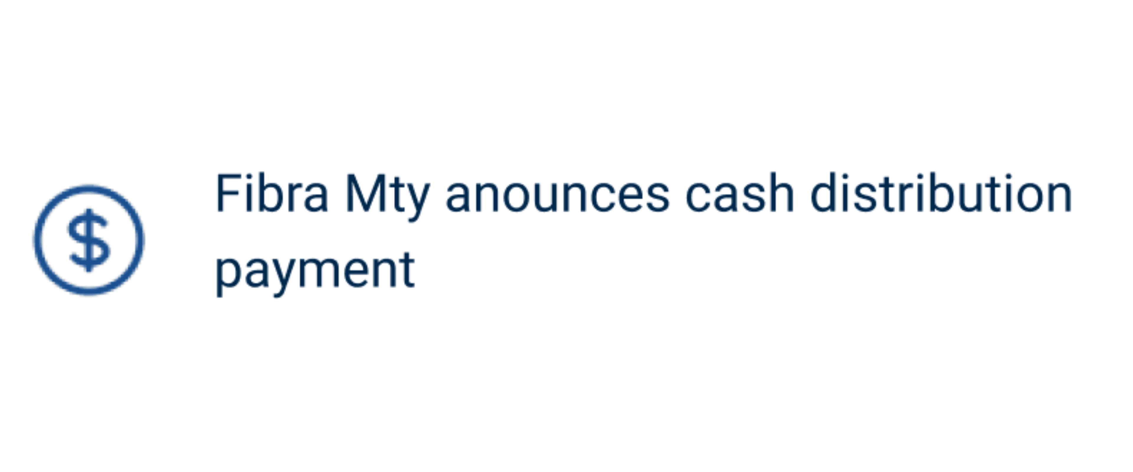 Receive Monthly Distributions